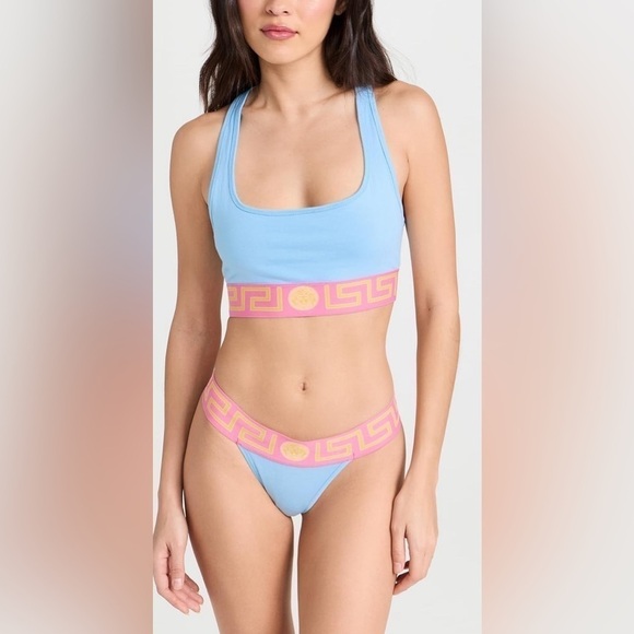 Versace Other - Versace topeka underwear in blue pastel pink NWT XS